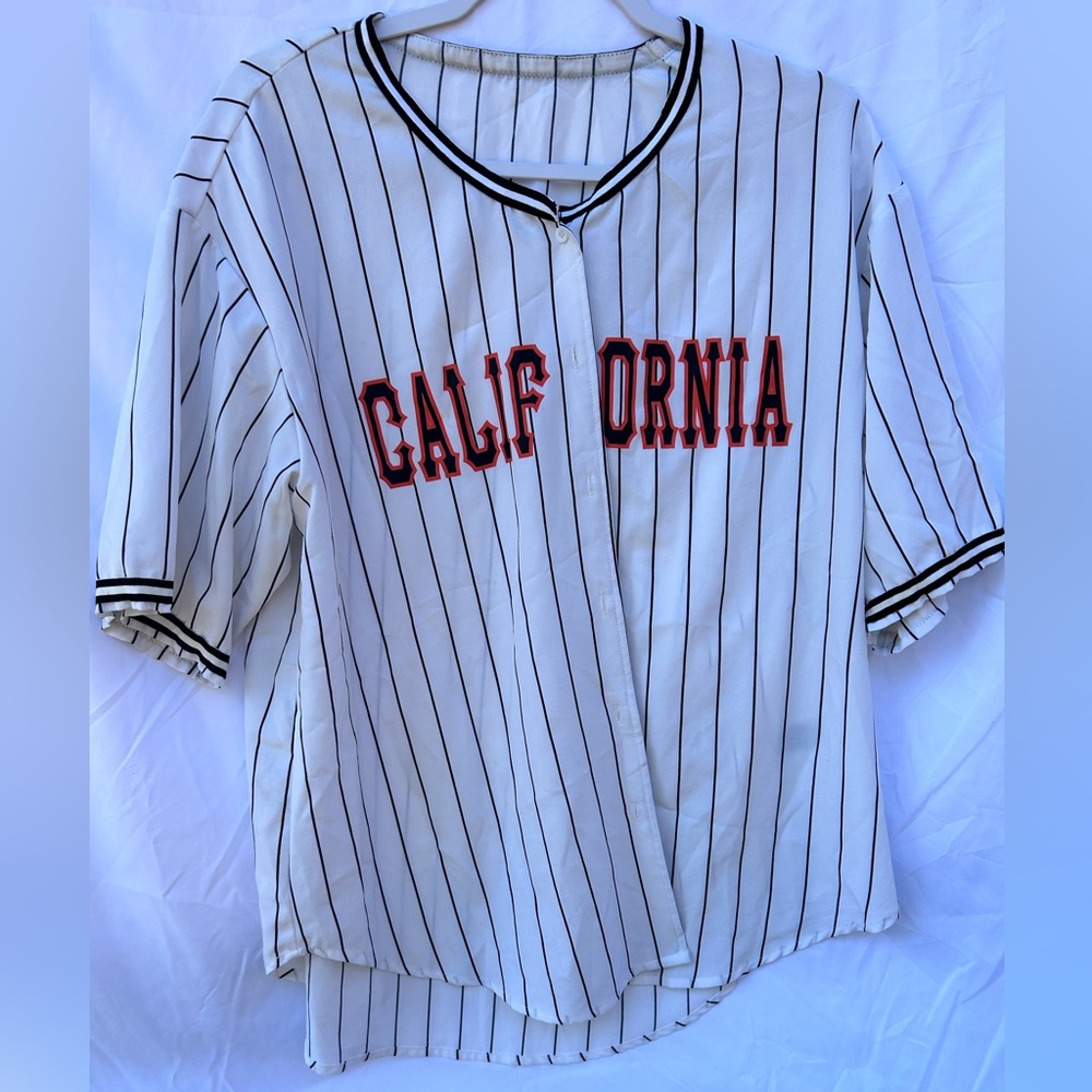 Shein California Baseball Jersey, XS (2)